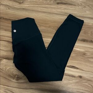 Lululemon dark sage green align leggings